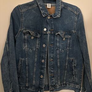 Zara Blue Lightweight Shirt Jacket